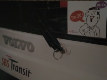 10. I'm OK SARS note on bus