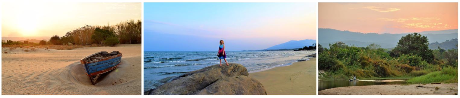 scenes from a beach walk